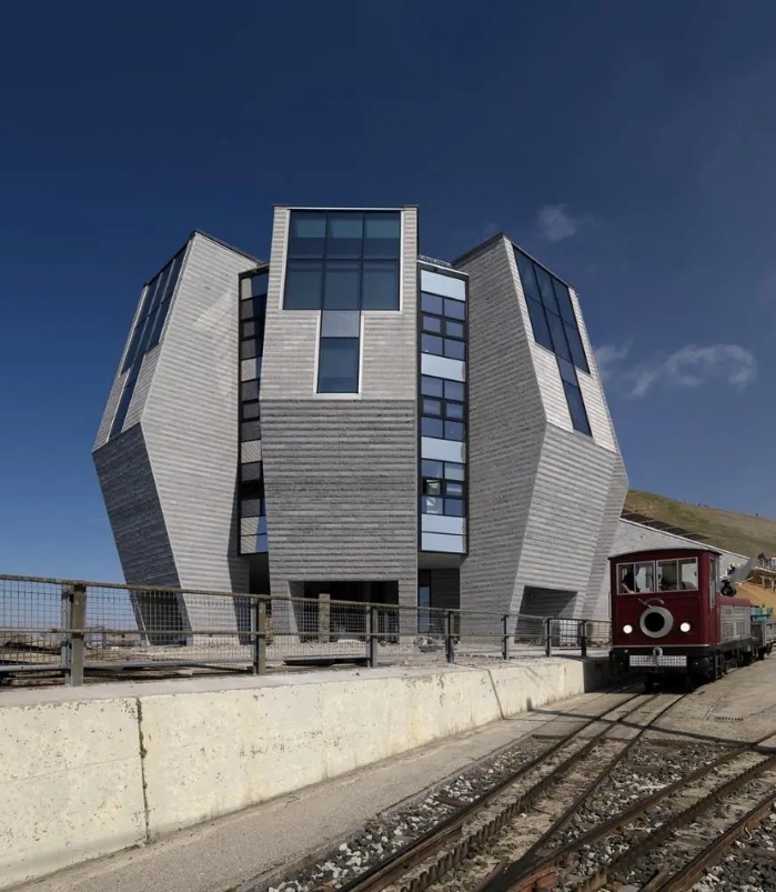 Monte Generoso mountain top restaurant